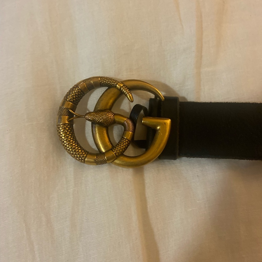 GUCCI snake G authentic belt